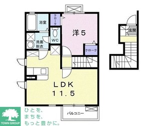 ワイズガーデンの物件間取画像